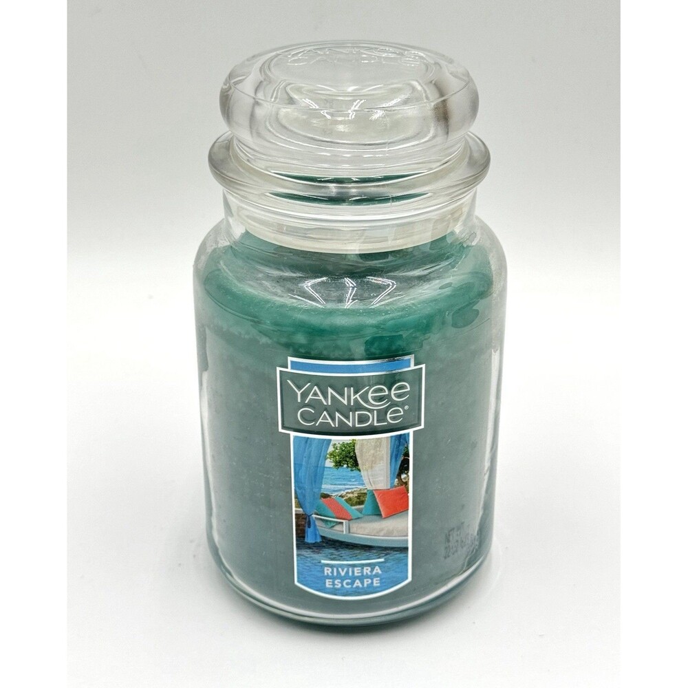 Yankee Candle Riviera Escape Large 22 oz Single Wick Candle New